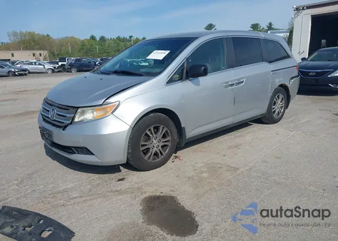 2011 Honda Odyssey Ex z USA, uszkodzony, nr VIN 5FNRL5H48BB030855